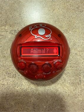 20Q 20 Questions Electronic Mattel Inc. Hand Held Game Red 2007 Tested Excellent